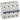 DX³ MCB automatsikring D25 4pol 6M 50KA - 1