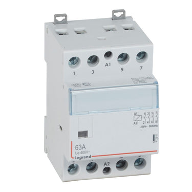 CX3 DIN kontaktor 230Vac 4NO 63A 3M - 1