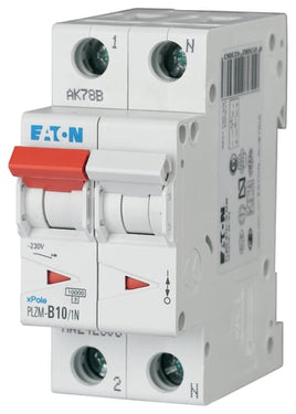 Automatsikring 10A 1P+N C 2M 6KA - 1