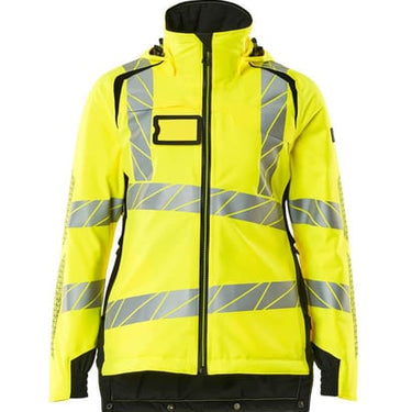 Mascot Vinterjakke 19045 Hi-Vis gul/sort str L - 1