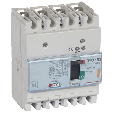 DPX³ 160 maksimalafbryder termo 4pol 40A 25KA - 1