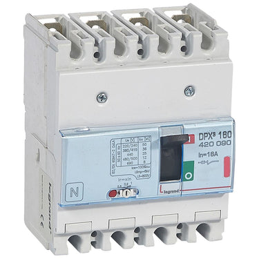DPX³ 160 maksimalafbryder termo 4pol 16A 36KA - 1