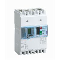 DPX³ 160 maksimalafbryder termo + jordfejl 4pol 25A 36KA - 1