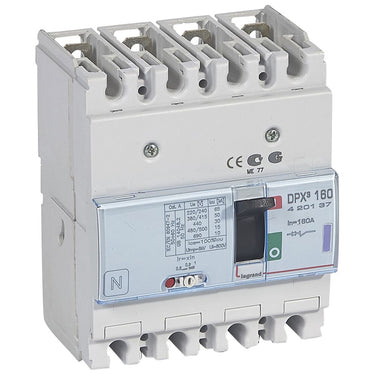 DPX³ 160 maksimalafbryder termo 4pol 160A 50KA - 1