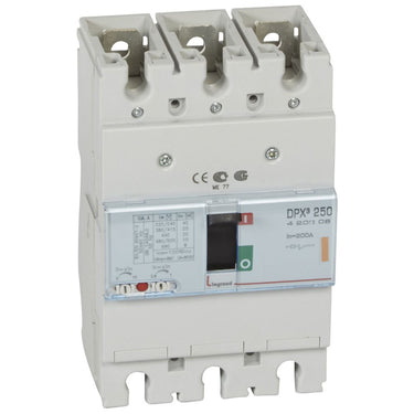 DPX³ 250 maksimalafbryder termo 3pol 200A 25KA - 1