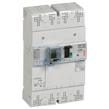DPX³ 250 maksimalafbryder termo + jordfejl 4pol 250A 25KA - 1