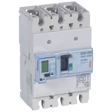 DPX³ 250 maksimalafbryder elektronisk 3pol 40A 25KA - 1