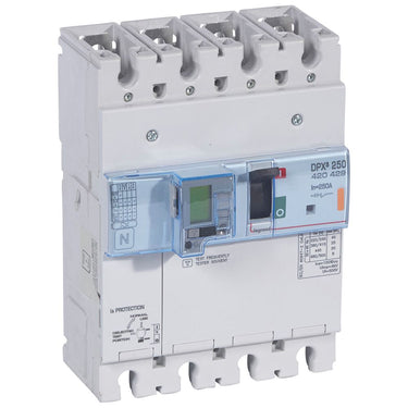 DPX³ 250 maksimalafbryder elektronisk+ energi+jordfejl 4pol 250A 25KA - 1