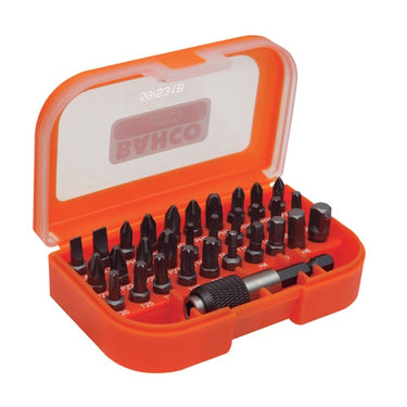 Bahco bitssæt 1/4" 31 dele LIGE-PH-PH2G-PZ-TX-HEX - 1