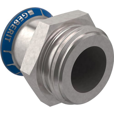 Geberit Mapress rf overgang med udvendigt gevind G: d=22mm G=1" - 1