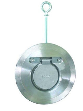 Socla kontraklapventil 627V rustfri PN10 DN250 - 1