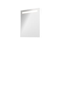 Sanibell Proline spejlskab med LED belysning 60 x 74 cm mathvide sidepaneler - 1
