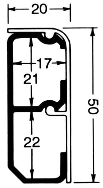 Fodpanel komplet SL 20051 perlehvid - 1