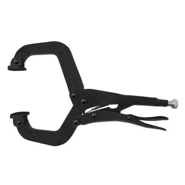 WLDPRO Svejsetang D8 forskudt C-klemme med bevægelige kæber (280 mm / 11") - 1
