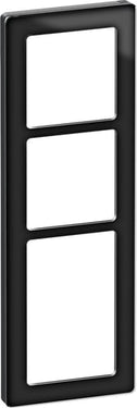 LK FUGA PURE designramme glas 3,5 modul sort - 1