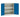 Blika materialeskab MS-0.5 med 2 hylder RAL 7035/5017 - 1