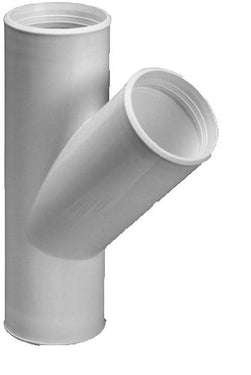 Purus grenrør 45° 32 mm hvid PP/TPE - 1