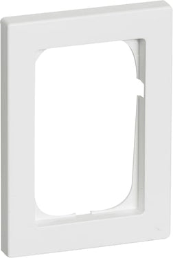 FUGA ramme Baseline 68 1,5 modul symmetrisk hvid - 1