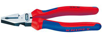 Kraft-kombinationstang sort atramenteret med flerkomponent-håndtag 180 mm - 1