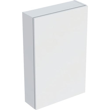 Geberit Icon overskab 450 x 150 x 700 mm 1 låge hvid højkomprimeret trelags-spånplade mat lakeret - 1