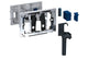 Geberit indsats Blue Tabs krom - 1