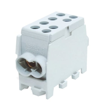 HLAK Klemme 25-1/2 M2  AL/CU Grå - 1