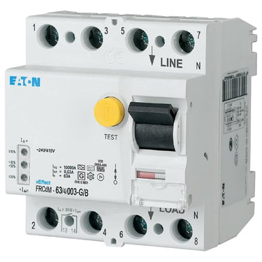 Fejlstrømsafbryder AC/DC RCCB HPFI 4P 63 A 30 mA type G/B - 1