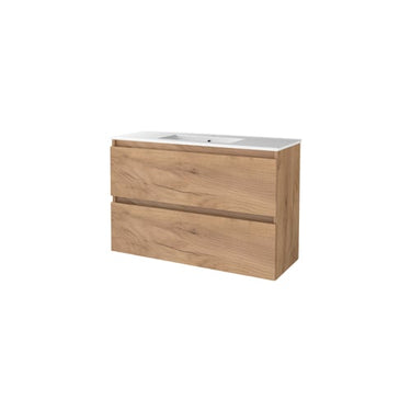 Sanibell Basicline grebsfri møbelsæt 100x39cm whiskey eg - 1