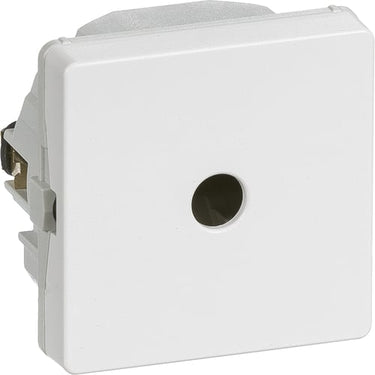 FUGA lampeudtag 5-polet 16A 1 modul hvid 100 stk. bulkforpakning - 1