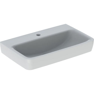 Geberit Renova Compact håndvask t/møbel 650 x 400 x 175 mm hvid porcelæn KeraTect - 1