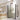 Dansani E91-03 halvrund dør 200 x 72-74 cm sort/klart glas - 4