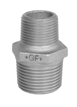 Brystnippel sort reduktion 1/4 x 1/8 - 1