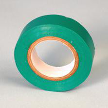 Isolerbånd vinyl 15 mm x 10 m grøn - 1