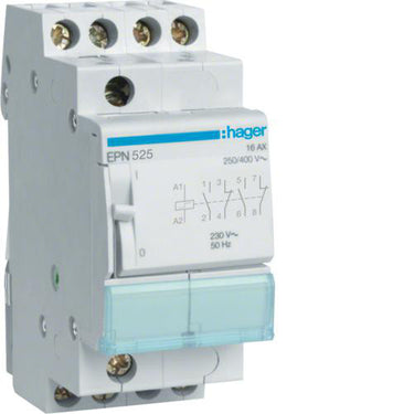 Kiprelæ 16A 250V 2sl+2br spole 230V - 1