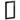 FUGA PURE glas ramme 2M sort og hvid - 1