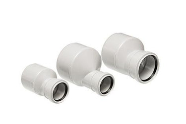 Uponor Decibel reduktion 75/50 mm med 1 muffe - 1
