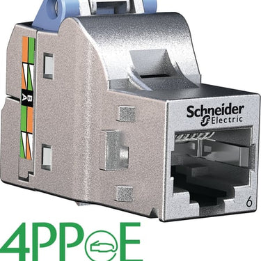 Actassi konnektor RJ45 Cat 6 S1 STP til dataudtag og patchpanel  Godkendt til 4PPoE 12 stk - 1