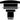 hansgrohe prop til push-open bundventil Ø63 mm krom/metal - 2