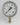 Kemi manometer  1/2" x Ø100 0-16 bar nedadrettet studs med glycerin - 1