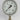 Kemi manometer  1/2" x Ø100 0-10 bar nedadrettet studs med glycerin - 1