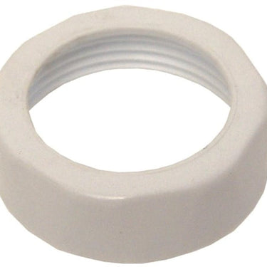 Omløber 1 1/4" hvid plast - 1