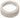 Omløber 1 1/4" hvid plast - 1