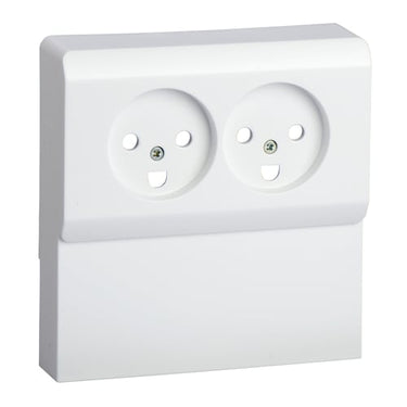 LK OPUS® 66 ·reservedel afdækning for stikkontakt panelunderlag dobbel 2-pol m jord 500N6812 - 1