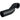 Geberit PEH afløbsbøjning 88,5° 90° 110x110mm t/væg vandret sort - 1