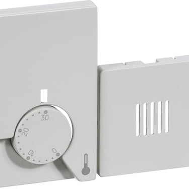 FUGA afdækning for termostat lysegrå - 1