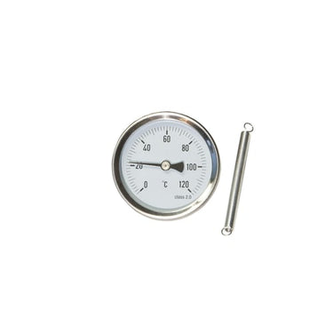Fastspændingstermometer Ø63 0-120°C - 1