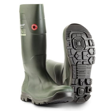 Dunlop gummistøvle u/sikkerhed 600033 Purofort FieldPro str 46 - 1