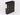 Brevordner Q-Line sort A4 75mm ryg - 1