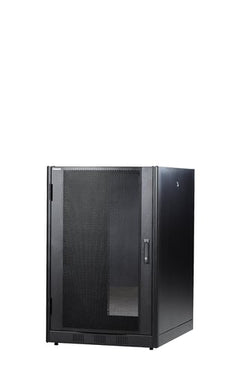 OPTIO serverrack 800x1200x1000 med perforeretdør i front og bag 26 HE - 1