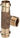 Sanpress T-stykke 22 x 3/4" x 22 mm rødgods 194123 - 1